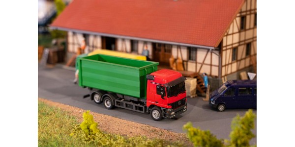 Faller 161493 Vrachtwagen Mb Actros Lh'96 Container Herpa H0