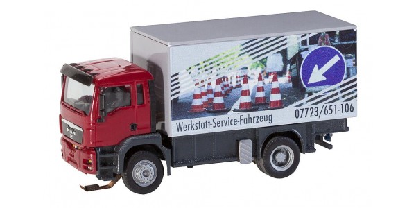 Faller 161554 Vrachtwagen Man Tgs Werkstattservicewagen (Herpa/Rietze) H0