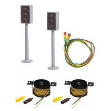 Faller 161656 2 Led-Stoplichten Met Stopplaats H0