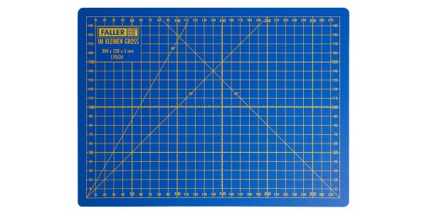 Faller 170524 Snijmat 300 x 220 x 3 mm (A4) H0, TT, N, Z