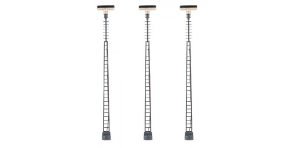 Faller 180110 Led-Vakwerkmast-Opzetarmatuur 3 Stuks H0