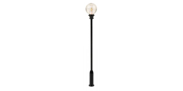 Faller 180213 Led-Parklantaarn Bol Opzetlamp Warm Wit H0