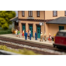 Faller 180237 Figuren-Set Met Sound Spoorwegpers. Conducteur H0